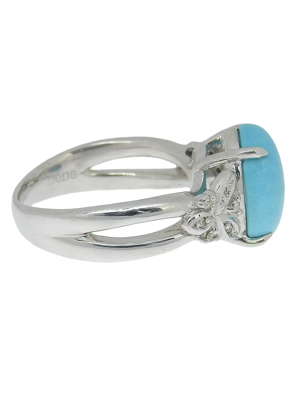 Number Eight original ring 149 | ターコイズ・メンズシルバー